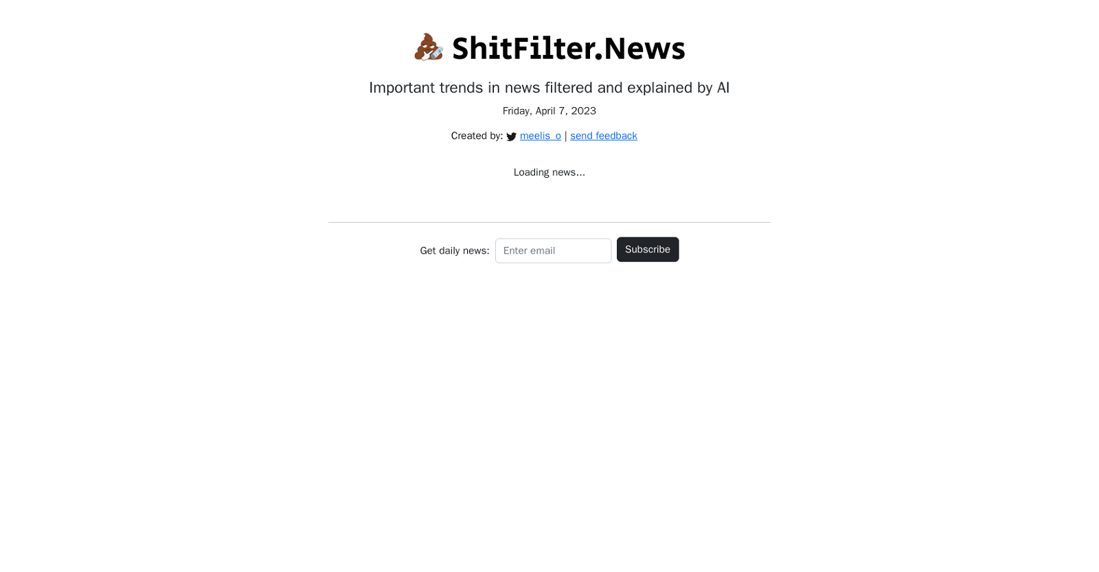 ShitFilter.News
